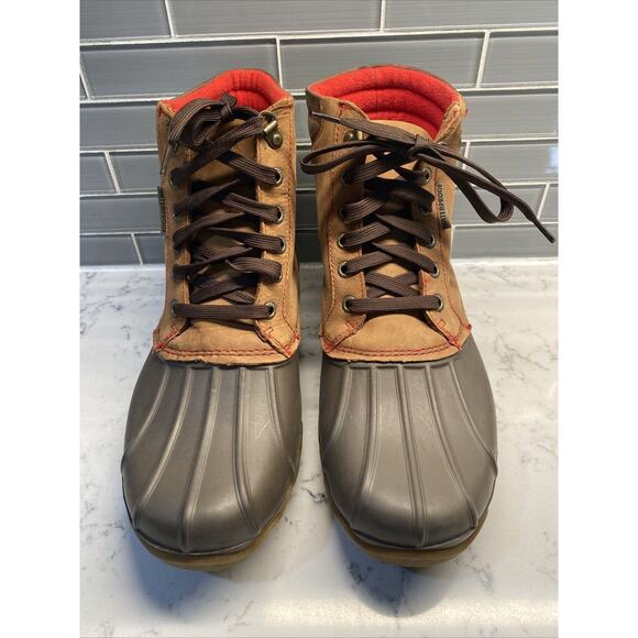 Sperry Top Sider Waterproof Men\'s Avenue Duck Brown Rainboots Size 9M (10282137) main image 8